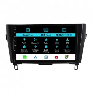 Navigation for Nissan Qashqai J11, X Trail T32 (2013-2018), 10Inch, 1Gb Ram, 32Gb Storage, Carplay