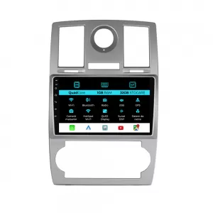 Navigation for Chrysler 300C, (2004-2008), 9Inch, 1Gb Ram, 32Gb Storage, Carplay