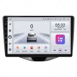 Navigation dedicated to Peugeot 107, Citroen C1, Toyota Aygo (2014 - 2022), 9 Inch, 4Gb Ram, 64Gb Storage, Bluetooth, WiFi, Carplay.