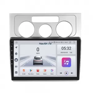 Navigation for Volkswagen, Touran (2003-2010), 9 Inch, 4Gb Ram, 64Gb Storage, Bluetooth, WiFi, Carplay