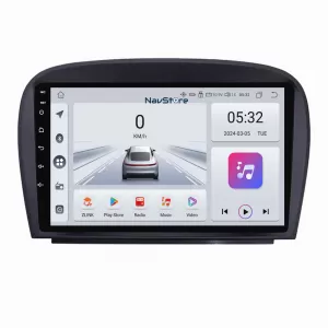Navigation for Android Dedicated Mercedes SL R230 (2001-2011), 9Inch, 4Gb Ram, 64Gb Storage, Bluetooth, WiFi, Carplay