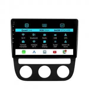 Navigation for Volkswagen Golf5, Jetta (2004-2009), 10 Inch, 2Gb Ram, 64Gb Storage, Carplay