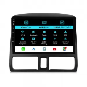 Navigation for Honda CR-V, (2001 - 2006), 9 Inch, 6Gb Ram, 128Gb Storage, Carplay