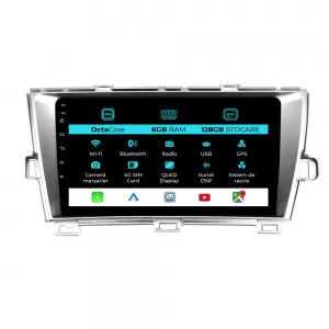 Navigation for Toyota Prius W3 (2009 - 2015), 9Inch, 6Gb Ram, 128Gb Storage, Carplay.