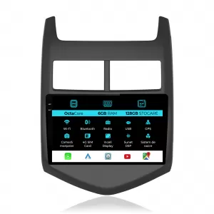 Navigation for Chevrolet Aveo, 2012-2014, Incell 9Inch, 6Gb Ram, 128Gb Storage, Carplay