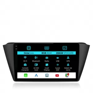 Navigation for Skoda Fabia, (2014-2019), Incell 9Inch, 8Gb Ram, 256Gb Storage, Carplay