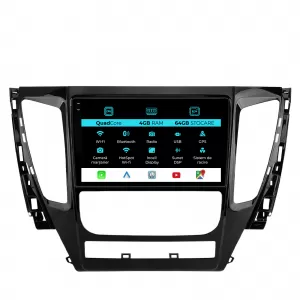 Navigation for Mitsubishi Pajero, 2016-2018, QuadCore, 9 Inch, 4Gb Ram, 64Gb Storage, Carplay