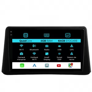 Navigation for Opel Mokka, (2012 - 2016), QuadCore, 9 Inch, 4Gb Ram, 64Gb storage, Carplay.
