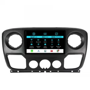 Navigation for Opel Movano, Renault Master, Nissan NV400 (2010-2020), 10Inch, 2Gb Ram, 32Gb Storage, Carplay