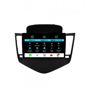 Navigation for Chevrolet Cruze, (2008-2015), 9 Inch, 8Gb Ram, 256Gb storage, Carplay