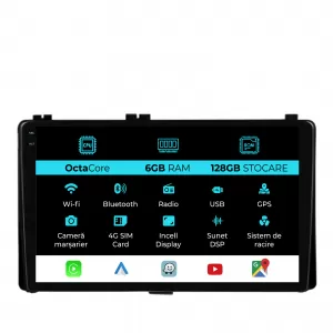 Navigation for Toyota Auris, Corolla (2015-2019), 9 Inch, 6Gb Ram, 128Gb storage, Carplay