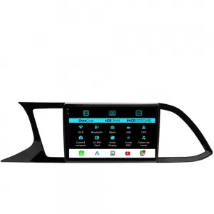 Navigation for Seat Leon 3 (2013-2020), 9 Inch, 4Gb RAM, 64Gb storage, Carplay