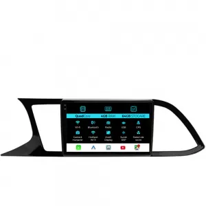 Navigation for Seat Leon 3 (2013-2020), QuadCore, 9 Inch, 4Gb Ram, 64Gb storage, Carplay