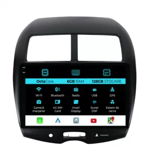 Navigation for Peugeot 4008 (2012-2019), 10 Inch, 6Gb Ram, 128Gb Storage, Carplay