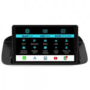 Navigation for Honda Accord VIII (2008-2012), QuadCore, 9 Inch 4Gb RAM, 64Gb Storage, Carplay