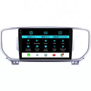 Navigation for Kia Sportage, (2016-2020), 9Inch, 8Gb RAM, 256Gb Storage, Carplay