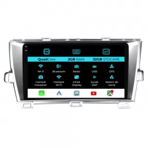 Navigation for Toyota Prius W3 (2009-2015), 9Inch, 2Gb Ram, 32Gb Storage, Carplay