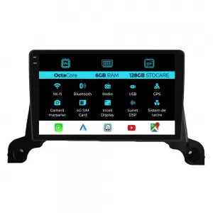 Navigation for Peugeot 3008, 5008 (2016-2021), 9 Inch, 6Gb Ram, 128Gb Storage, Carplay