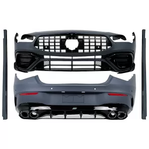 Body Kit suitable for Mercedes CLA C118 Sedan X118 Shooting Brake (2019-2023) CLA45 Design