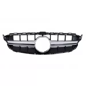 Front Grille suitable for Mercedes C-Class W205 S205 C205 A205 (2014-2018) without Camera - FGMBW205AGTR