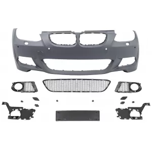 Front Bumper suitable for BMW 3 Series E92 E93 (2006-2009) Non-LCI Coupe Cabrio M-Technik Look