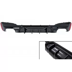 Rear Bumper Diffuser suitable for BMW 5 Series G30 G31 Limousine Touring (2017-2024) M5 Design
