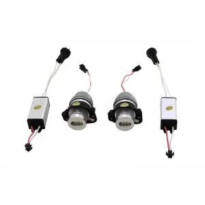 Red LED lamps autopro suitable for factory angel eyes for BMW Series 3 E90/E91 2005-2008 20W CREE