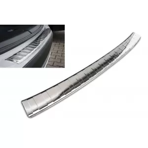 Avisa rear bumper protector suitable for BMW X1 F48 2015-2021, chrome