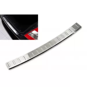 Avisa rear bumper protector suitable for Mercedes E-Class W211 sedan 2002-2009, chrome