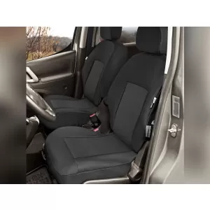 Kegel upholstery series Tailor Made set suitable for front and rear seats of Citroen Berlingo Multispace, Peugeot Partner 2008-2018, black