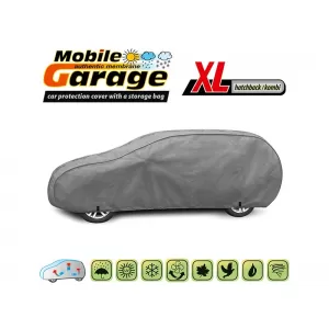 Kegel Mobile series cover size XL gray suitable for hatchback/wagon 455-485x126-136cm