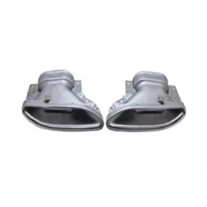 AMG Line chrome tip set suitable for Mercedes S-Class W222 2017-2020, left and right
