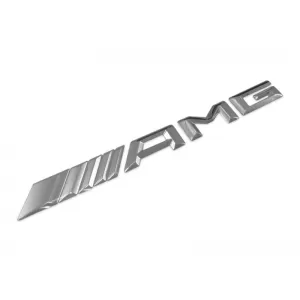 Chrome AMG emblem suitable for trunk of Mercedes GLE SUV W167, GLE Coupe C167 after 2019