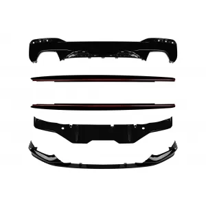 M Performance add-ons and diffuser suitable for BMW 5 Series G30 2017-2020