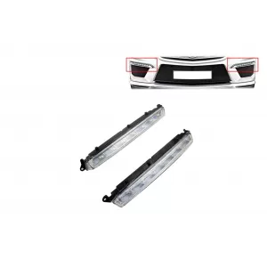 Daytime running lights suitable for AMG bumper on Mercedes ML W166 2011-2015/GL X166 2012-2015