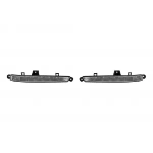 Specific daytime running lights suitable for AMG S65-style front bumper suitable for Mercedes S-Class W221 2006-2013