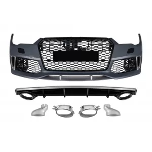 RS7 package suitable for Audi A7 2015-2017 for the model with standard rear bumper