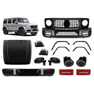 A Design package type 63 suitable for Mercedes G-Class W463 2008-2017 conversion to W464