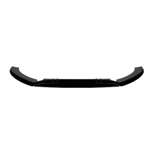 RS6 type spoiler suitable for front RS bumper on Audi A6 sedan, wagon 2010-2016, black lacquer - ABAUSX6007376