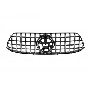 Chrome/black GT style grille suitable for front GLE63 bumper on Mercedes GLE W167, GLE Coupe C167 after 2019