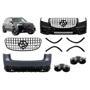 Tuning package A Design Line suitable for Mercedes GLS X167 2020-2023, after 2024, with black elements