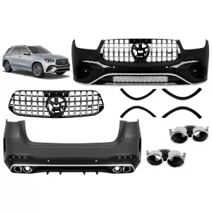 GLE53 body kit suitable for Mercedes GLE W167 2018-2023, after 2024