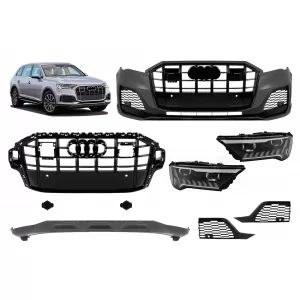 S-type Tuning conversion suitable for Audi Q7 2016-2019 to Q7 2020-2023 front end