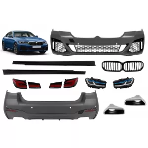 M Tech–style tuning package suitable for BMW 5 Series G30 sedan 2017–2020 conversion to G30 LCI after 2021