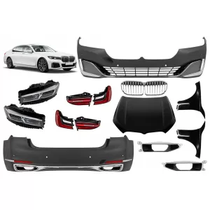 Tuning 740 style package suitable for BMW 7 Series G11, G12 2016-2018, conversion to G11, G12 LCI 2019-2022