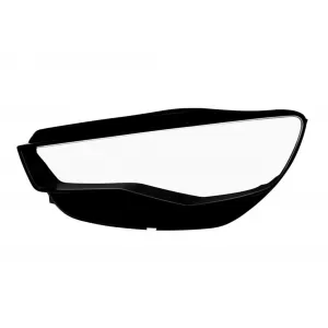 Left headlight glass suitable for Audi A6 C7pa 2016-2017 - ABAUHL6007939
