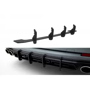 Maxton Design Street Pro type add-on suitable for Audi S8 D5 diffuser after 2021, matte black