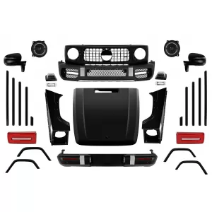 A Design package type 63 suitable for Mercedes G-Class W463 2008-2017 conversion to W464