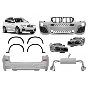 M package suitable for BMW X3 F25 2010-2013 conversion to F25 LCI 2014-2017