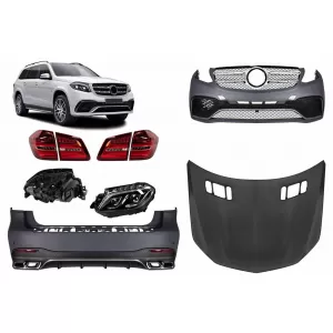A Design package type GLS63 suitable for Mercedes GL X166 2011-2015 conversion to GLS X166